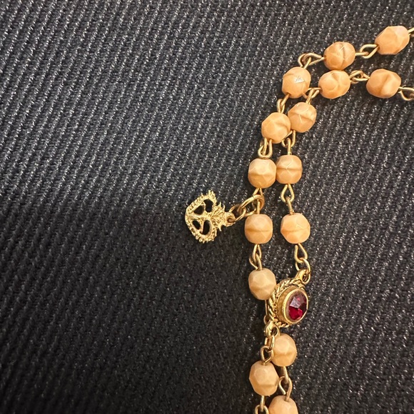 Virgins Saints & Angels Gold and Silver Heart Pendant Necklace (one of a kind!) - Picture 5 of 5